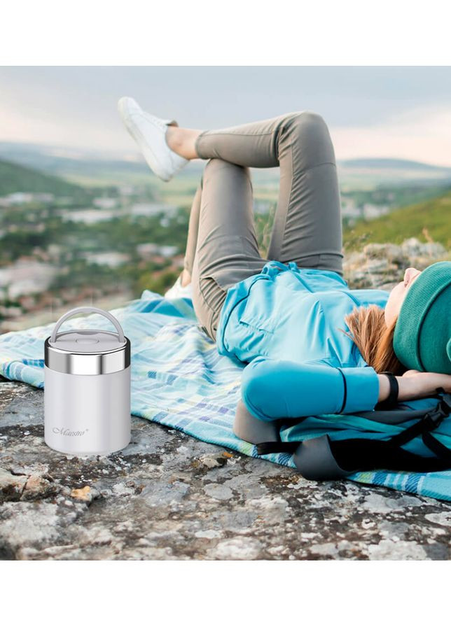 Термос харчовий 0.5 л білий (MR-1649-50-WHITE) Maestro (365253400)