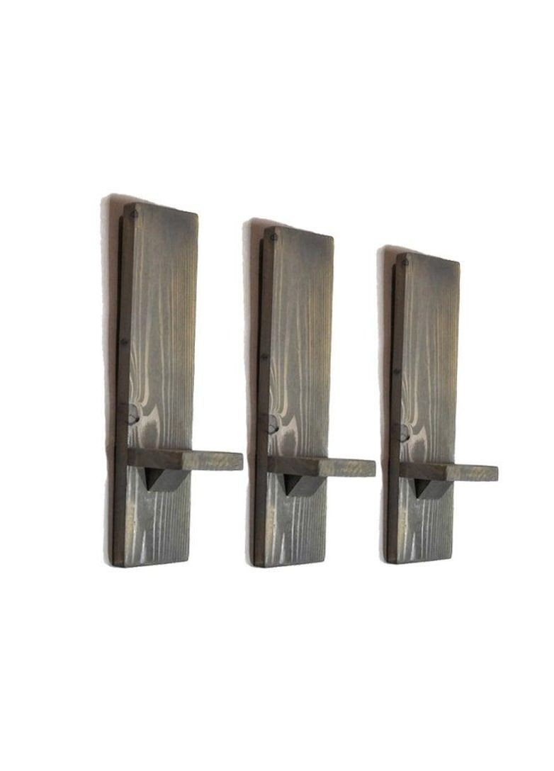 Настенная полка из дерева Виста морион (НСП-005011) No Brand (328081248)