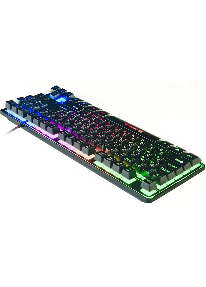 Клавиатура 8710 Gaming TKL Backlit Black (EL123100030) Real-El (306746507)