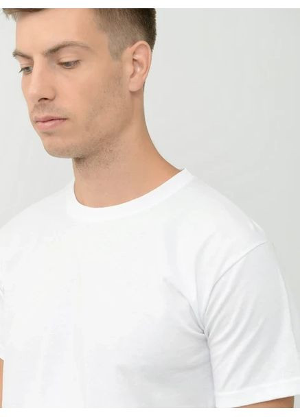 Черная футболка мужская однотонная, мужская футболка базовая качественная, мужская футболка, белый Fruit of the Loom Футболка