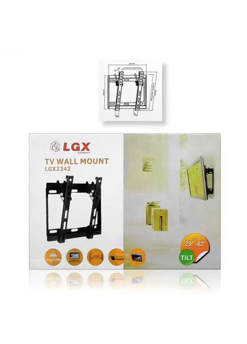 Крепление для телевизора с диагональю 23-42" LGX2342 до 35 кг. No Brand (323486531)