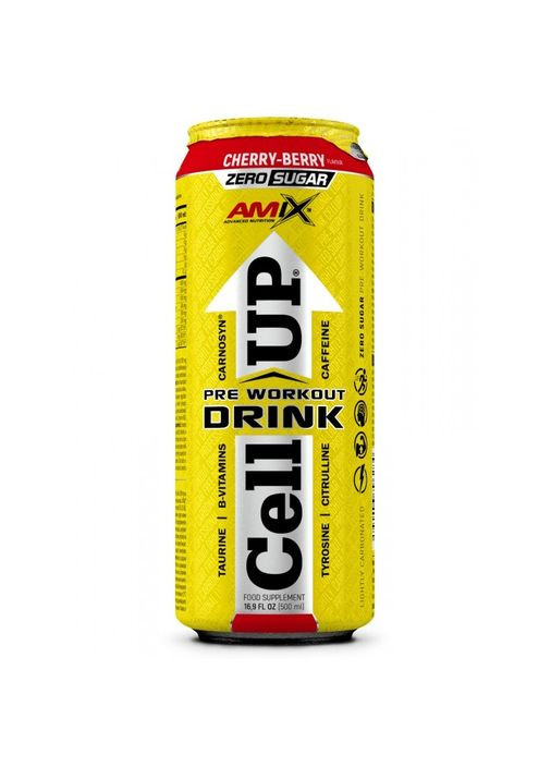 Передтренувальний комплекс AMIX CellUp Drink, 500 мл - Вишня Amix Nutrition (334704466)