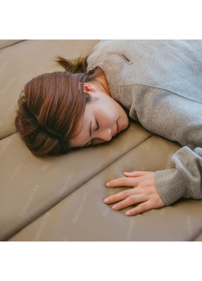 Спальник з капюшоном Sunny Day PL02 U250 CNK2550WS028, (8,5°C), правий, коричнево-зелений Naturehike (353502798)