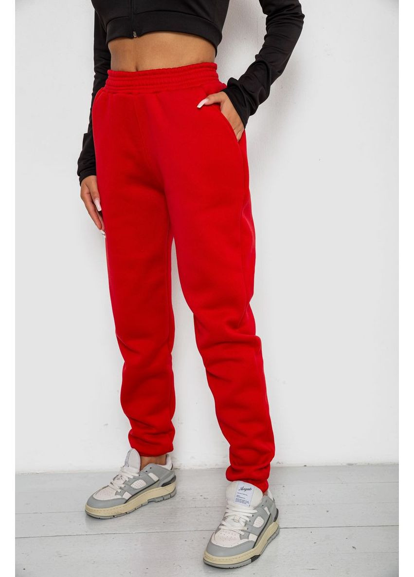 Спортивні штани жіночі на флісі, колір хакі, 238R57828 Ager (356671936)