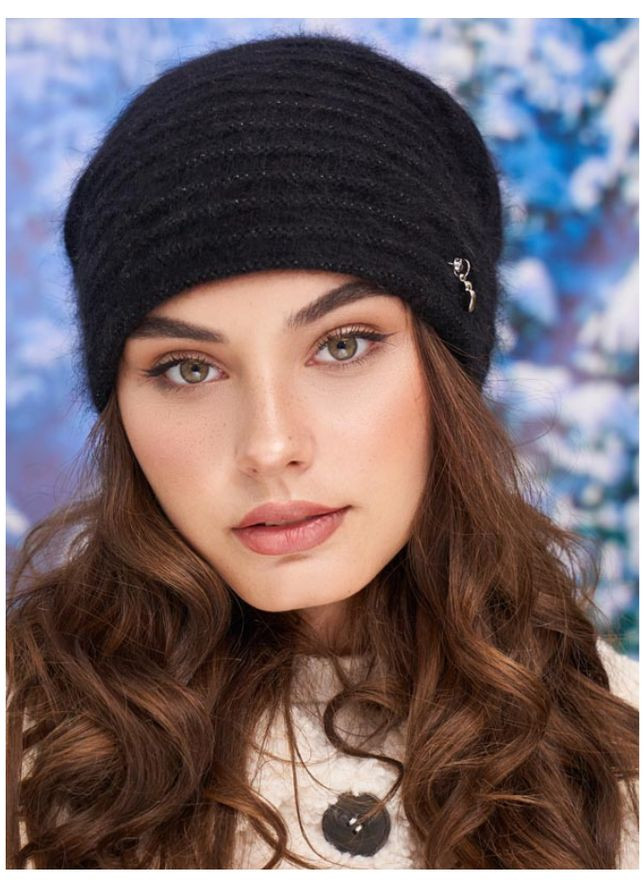 Шапка в'язана жіноча на флісі Braxton Розалі (307833689)