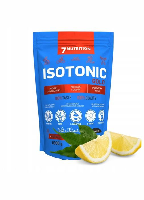 Изотонический напиток Isotonic Gold, 1000g (Lemon) 7 Nutrition (284729077)