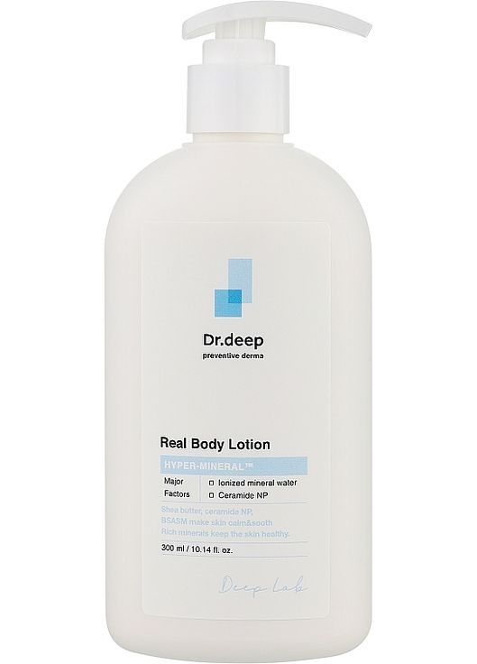 Ультраувлажняющий лосьон для тела Real Body Lotion 300ml (1425023-31097627) Dr.deep (368886297)