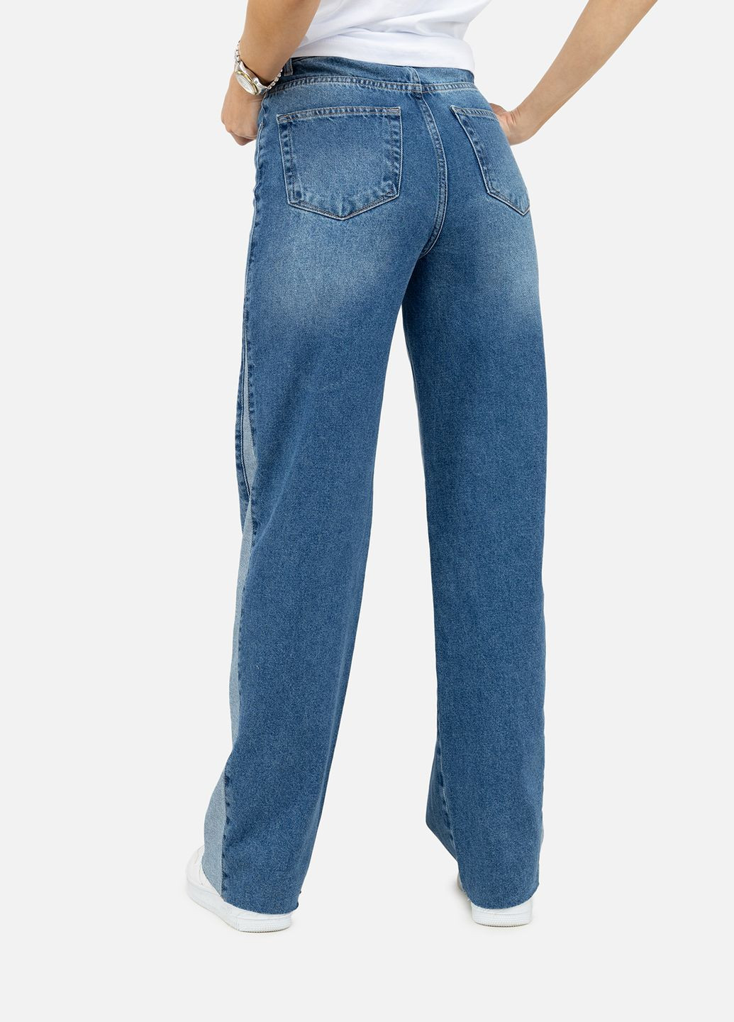 Жіночі джинси palazzo колір синій CB-00247196 Yuki - (309000587)