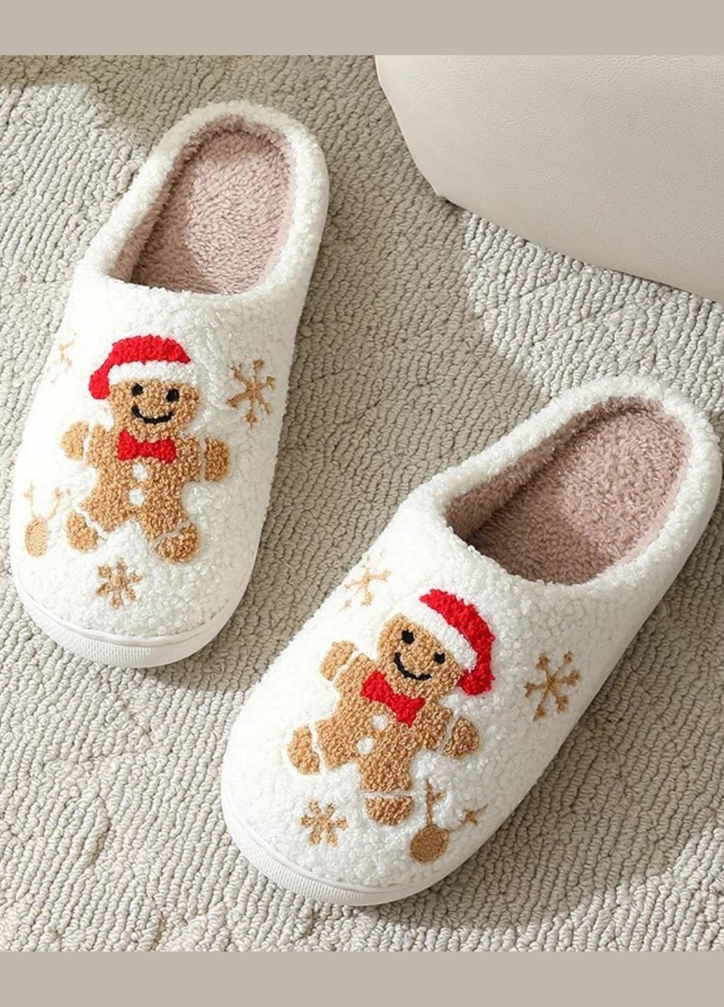 Жіночі домашні плюшеві капці Happy New Year (1995 01) 40-41 Macarena (370299090)