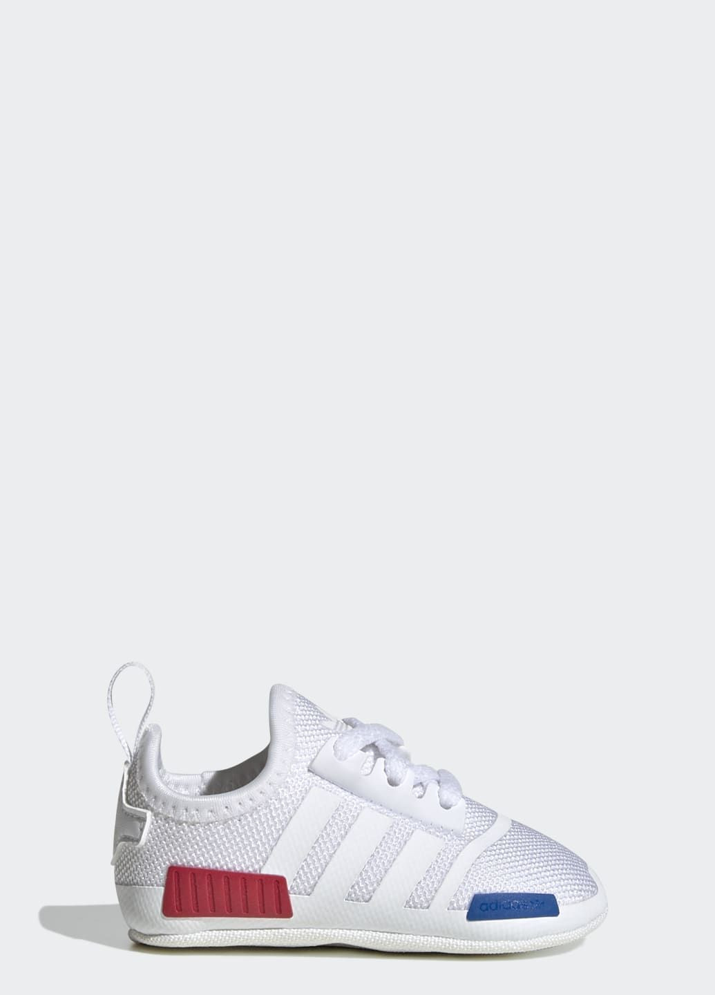 Белые всесезонные кроссовки nmd adidas