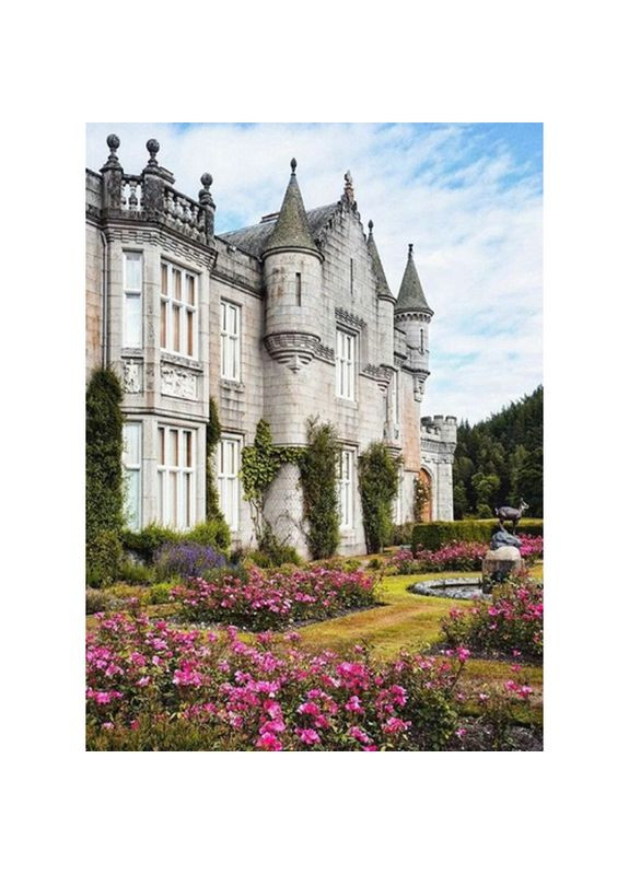 Алмазная мозаика Замок Балморал см картина для творчества подарок для рукоделия Strateg (369760178)