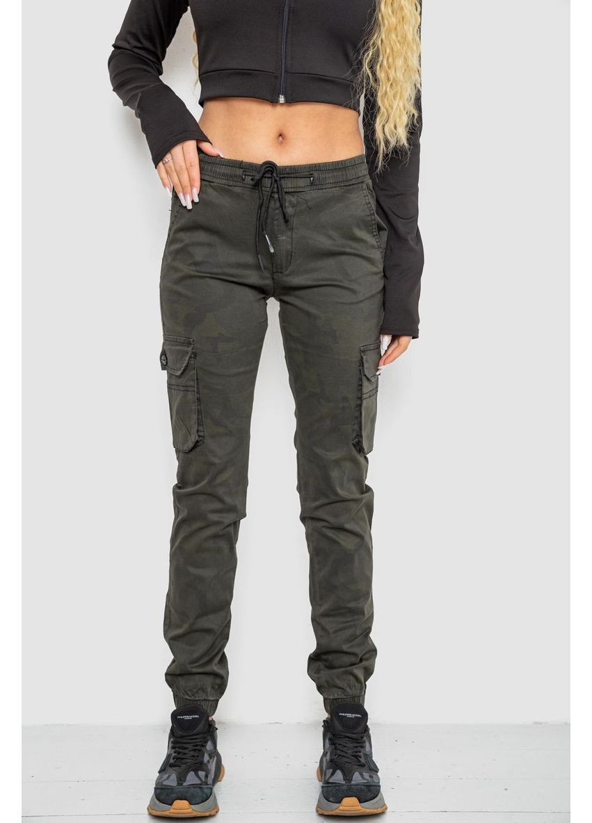Штани жіночі камуфляжні, колір хакі, 244RTL1067 Ager (364503202)