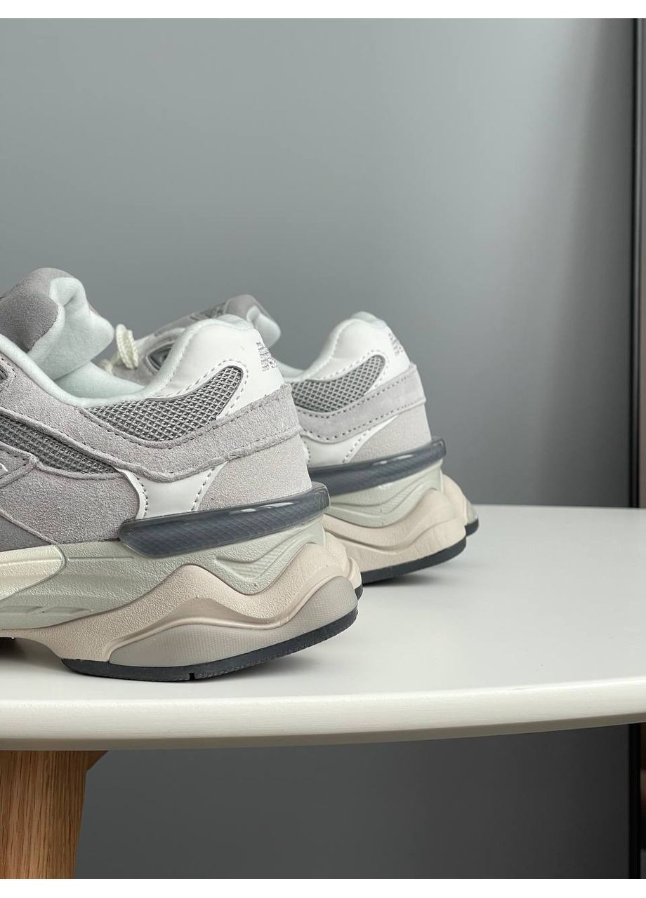 Кроссовки женские и мужские New Balance 9060 Slate Grey Raincloud | Нью Беланс 9060 серые No Brand серые демисезоны (358499108)