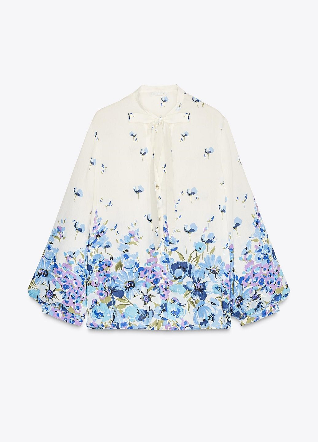 Комбінована блуза Zara