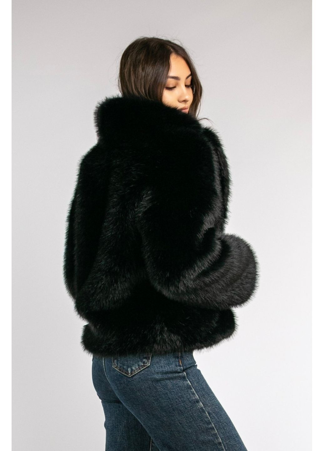 Шуба из эко-меха короткая Chicly Furs (362664094)