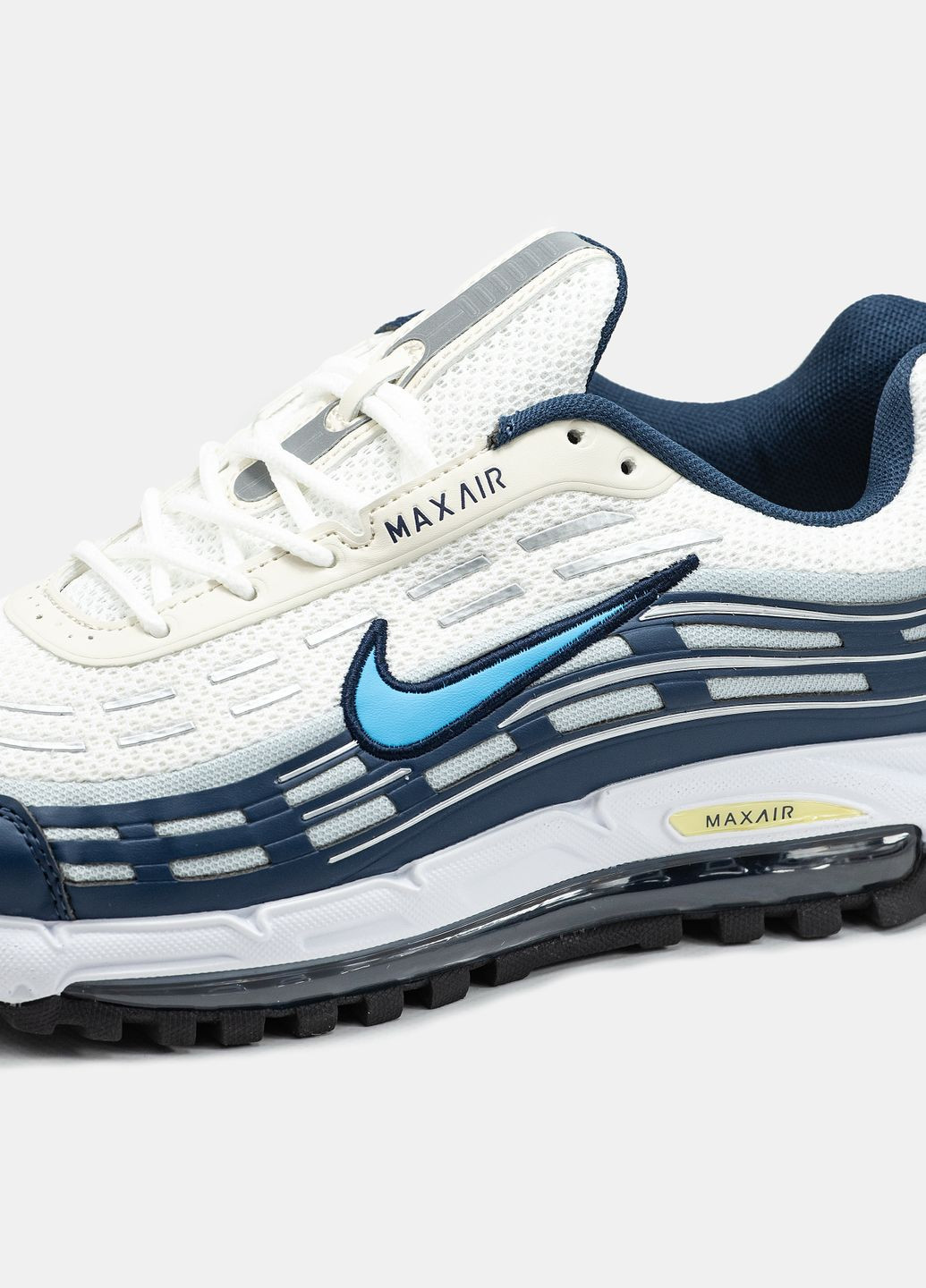 Синій Літні сині літні чоловічі кросівки ✅ No Brand