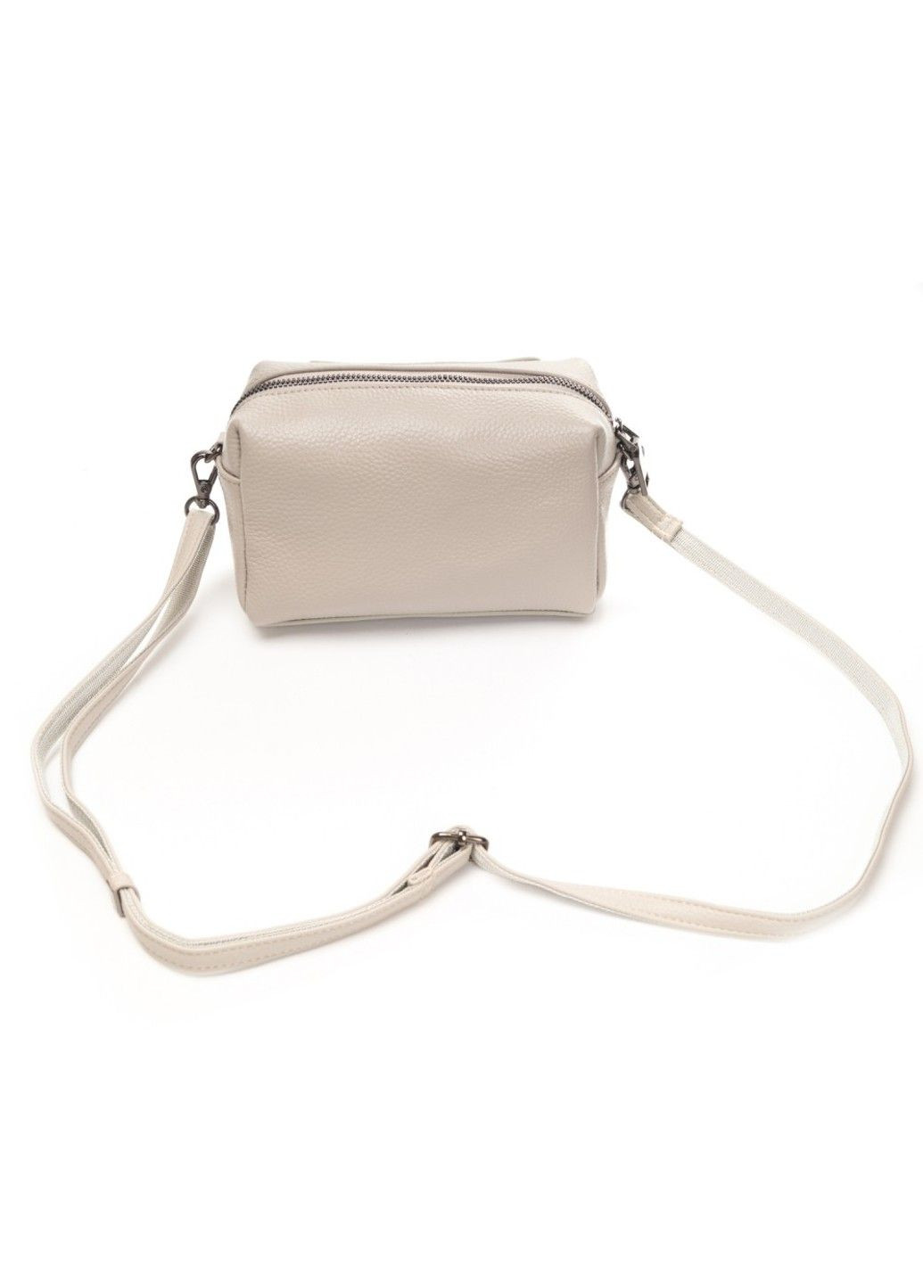 Жіночий молодіжний шкіряний клатч 60072 pale grey Alex Rai (336144341)