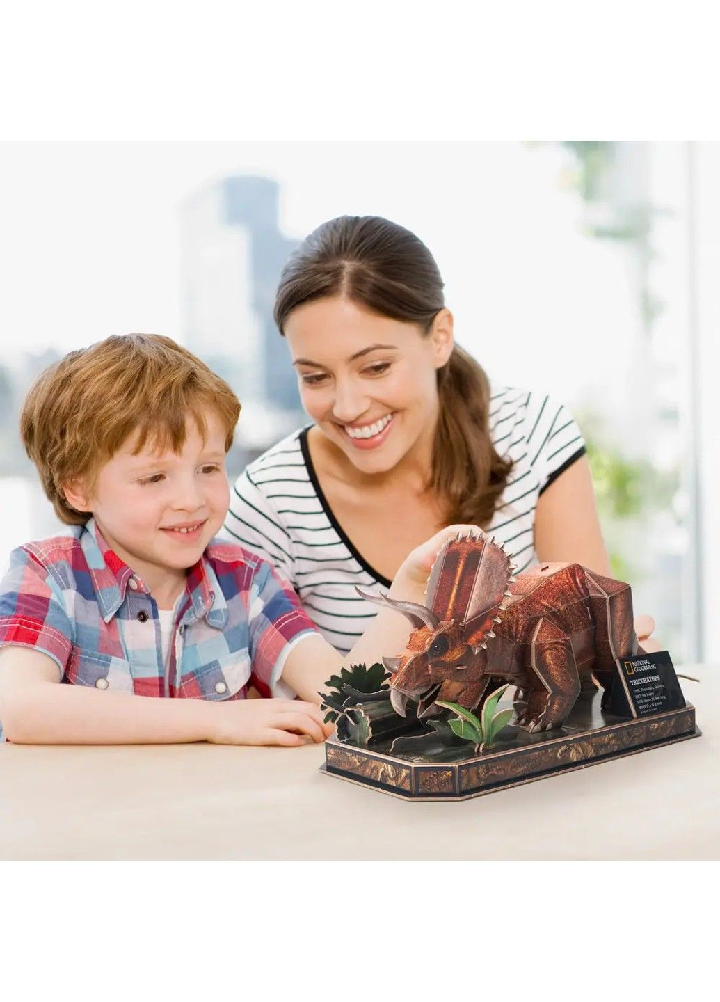 Трехмерный пазл National Geographic Dino Трицератопс (DS 1052h) CubicFun (302236116)