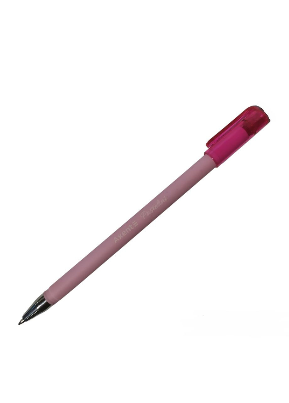 Ручка шариковая синяя 0,7мм, Pastelini Pink Axent (290416950)