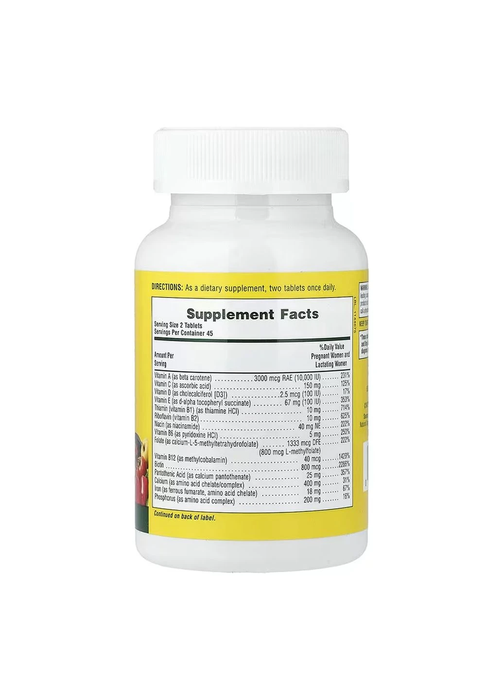 Source of Life® Prenatal 90 tabs Nature's Plus (381116659)