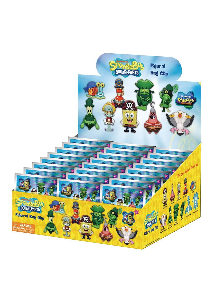 Ігрова фігурка на кліпсі серії Губка Боб Monogram (366391700)