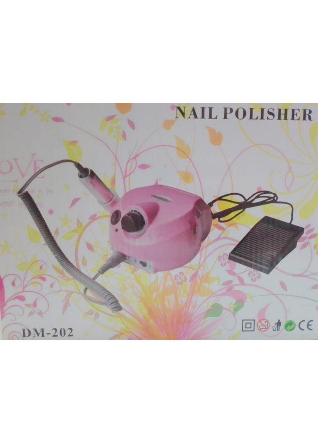 Фрезер для маникюра nail polisner dм-201 Nail Drill (282582097)