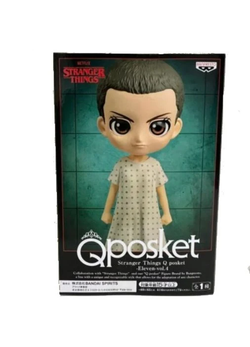 Фігурка Q Posket Дуже дивні справи Одинадцять Stranger things Eleven 13 см WST ST E 01 Banpresto (398236271)