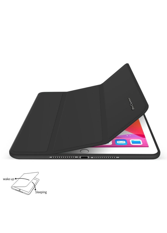Чохол-книжка Tri Fold Soft TPU з кріпленням Apple Pencil для Apple iPad Air (4/5) 2020/2022 10.9" Black (711106) BeCover (368679878)