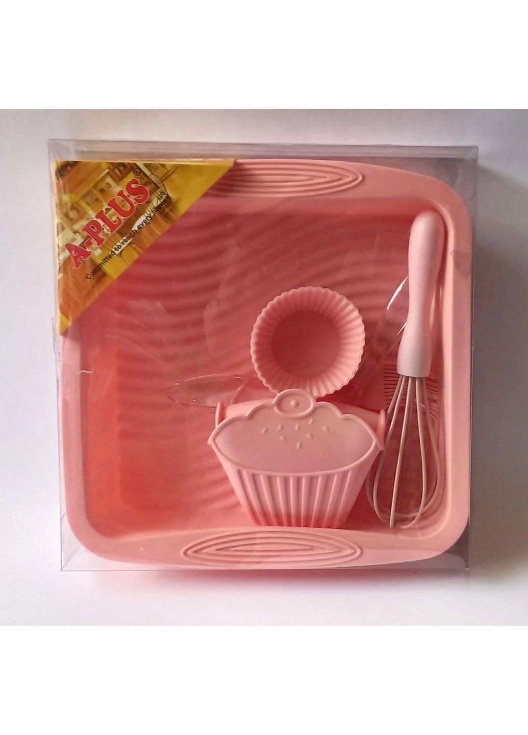 Набор силиконовых приборов форм АПлюс 1951-Pink Розовый. No Brand (300079548)