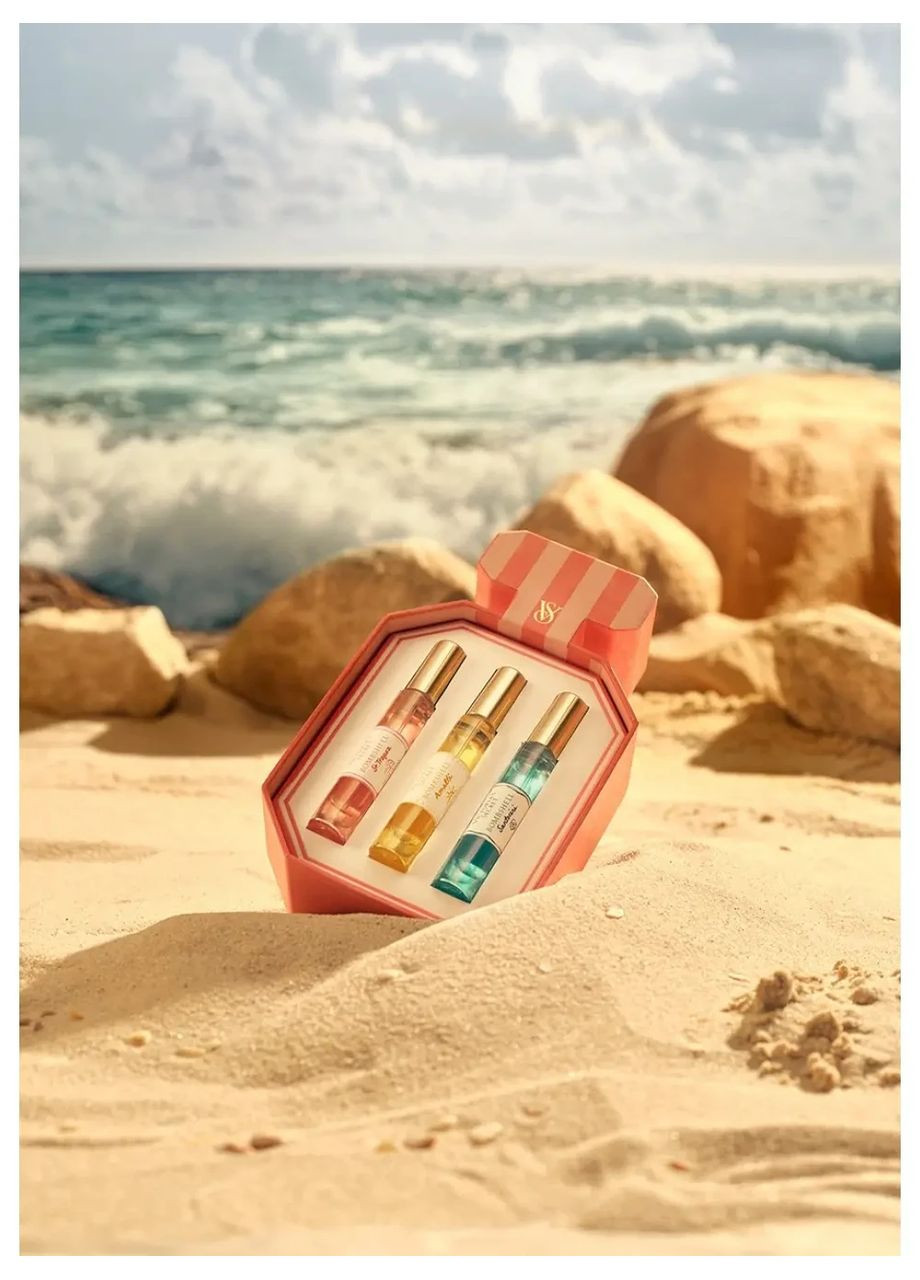 Набір парфумованої міні води (3 шт.) Bombshell Getaway Trio Travel Spray Set Victoria's Secret (364859538)