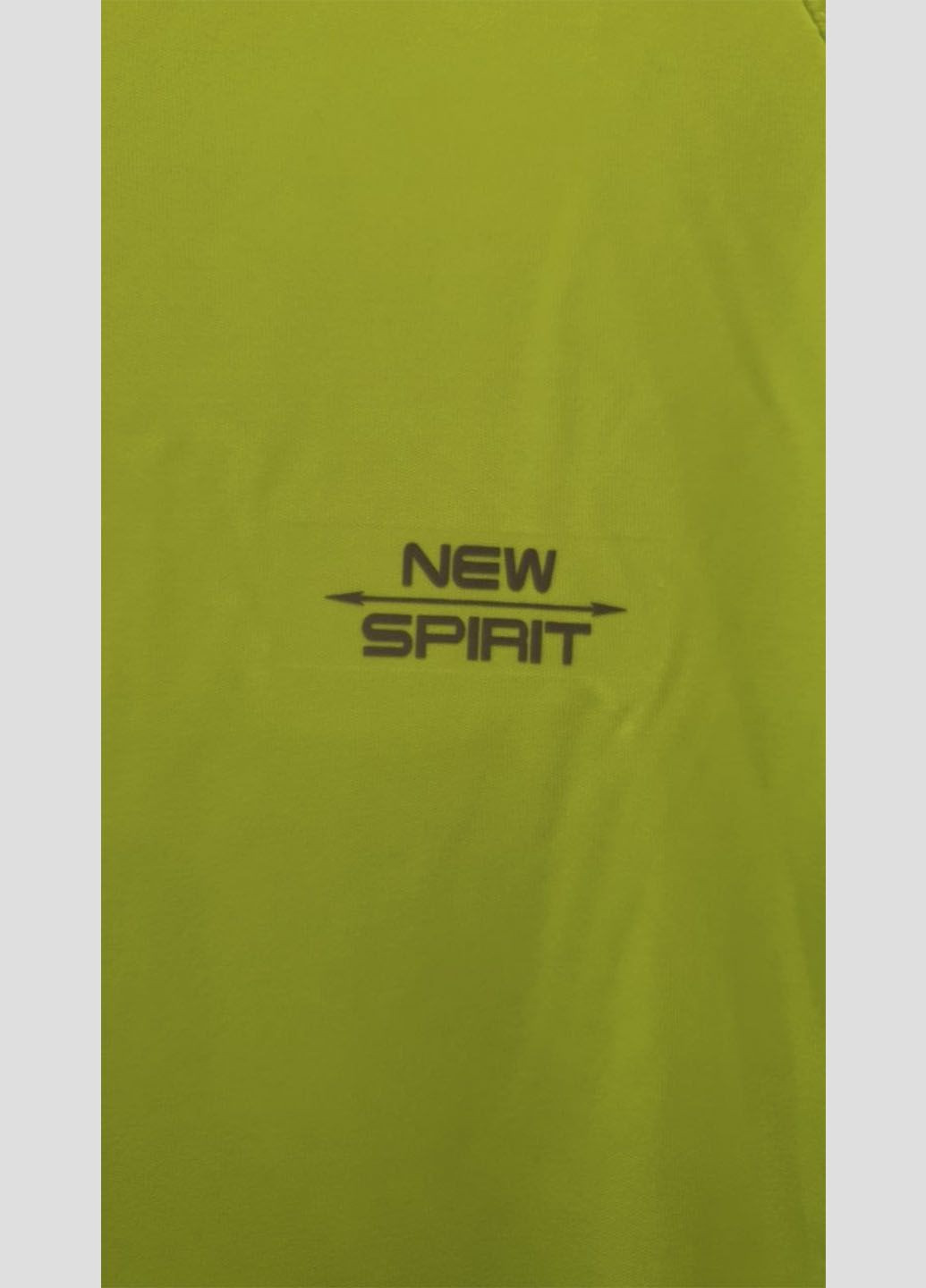 Салатовая спортивная футболка new spirit Suba