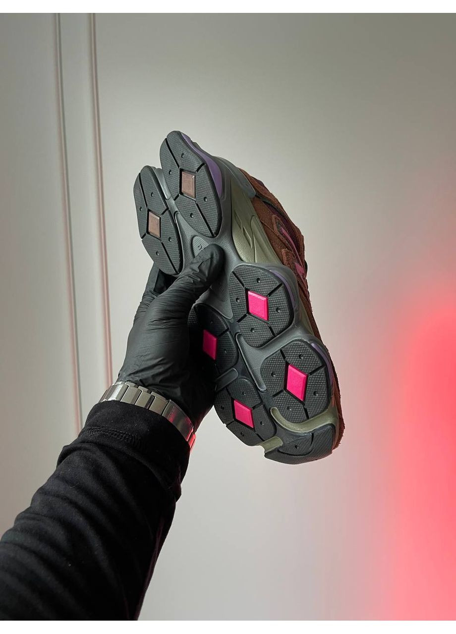 Кросівки жіночі і чоловічі New Balance 9060 brown | Нью Беланс 9060 коричневі демісезони (361308016)