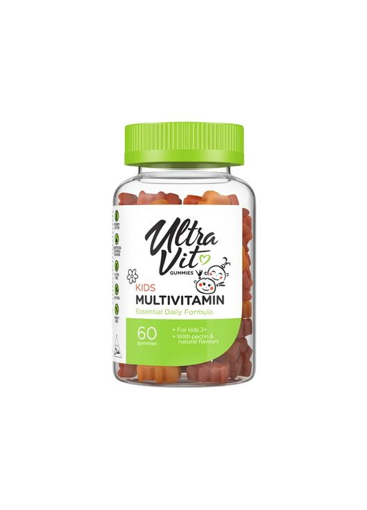 Вітаміни та мінерали VPLab UltraVit Kid's Multivitamin Gummies, 60 таблеток VPLab Nutrition (334707953)