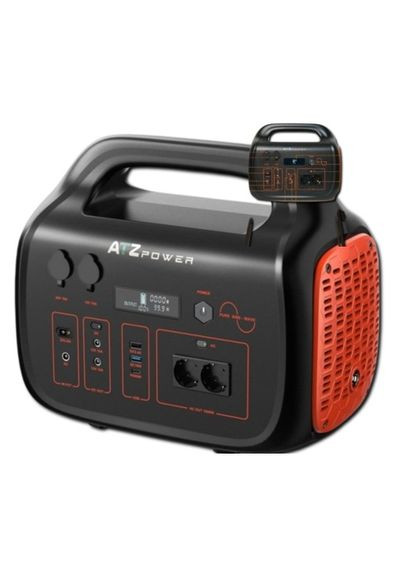 Зарядная станция ATZ Power 600W с литий-ионным аккумулятором 642.6Wh (44484-_11509) XPRO (303912490)