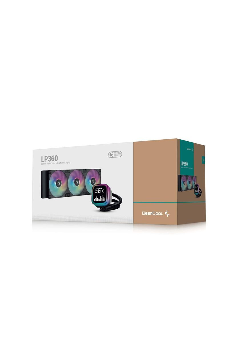 Система водяного охлаждения LP360 ARGB Black (R-LP360-BKMSNC-G-1) DeepCool (319145832)