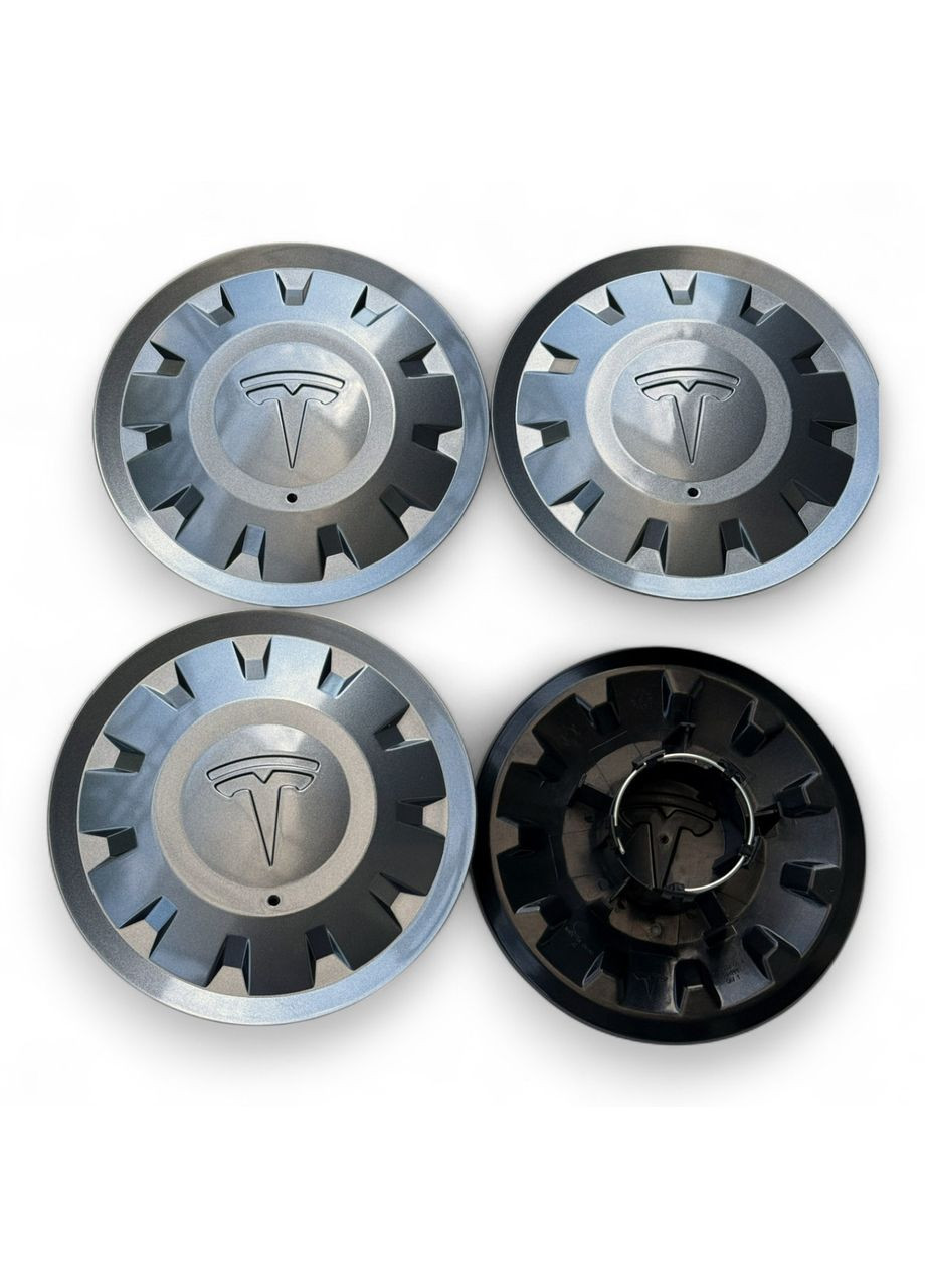 Колпачки на диски Тесла модел 3, заглушки тарелки на Model 3, 1188236-00-А, 4 штуки No Brand (364959044)