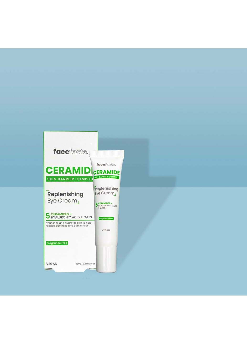 Face Facts Крем відновлюючий з керамідами для шкіри навколо очей 15 мл (5031413928600) — Крем, Китай (317191877)