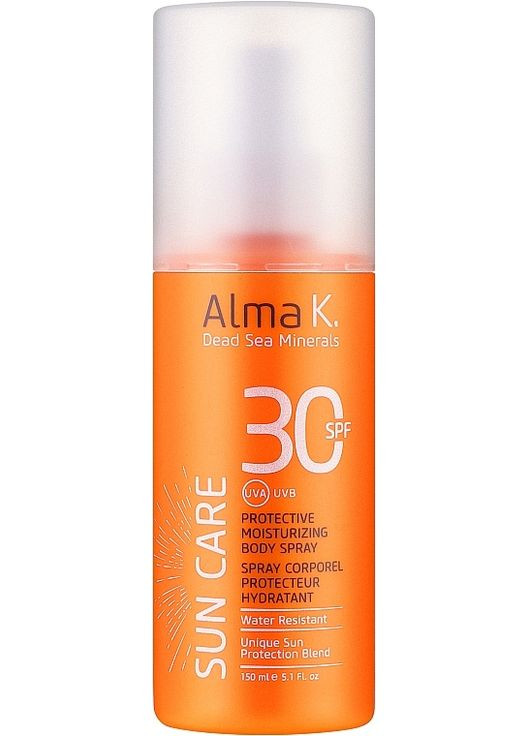 Солнцезащитный спрей для тела - Sun Care Protective Moisturizing Body Spray SPF 30 150ml. Alma K (368653040)