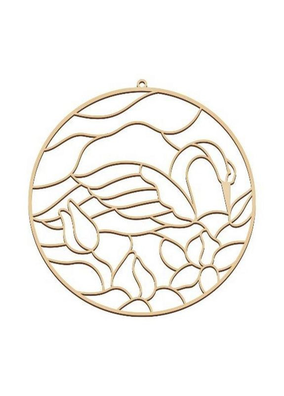 Заготовка для витражной живописи "Лебединая песня" FDSGB-09 No Brand (362569161)