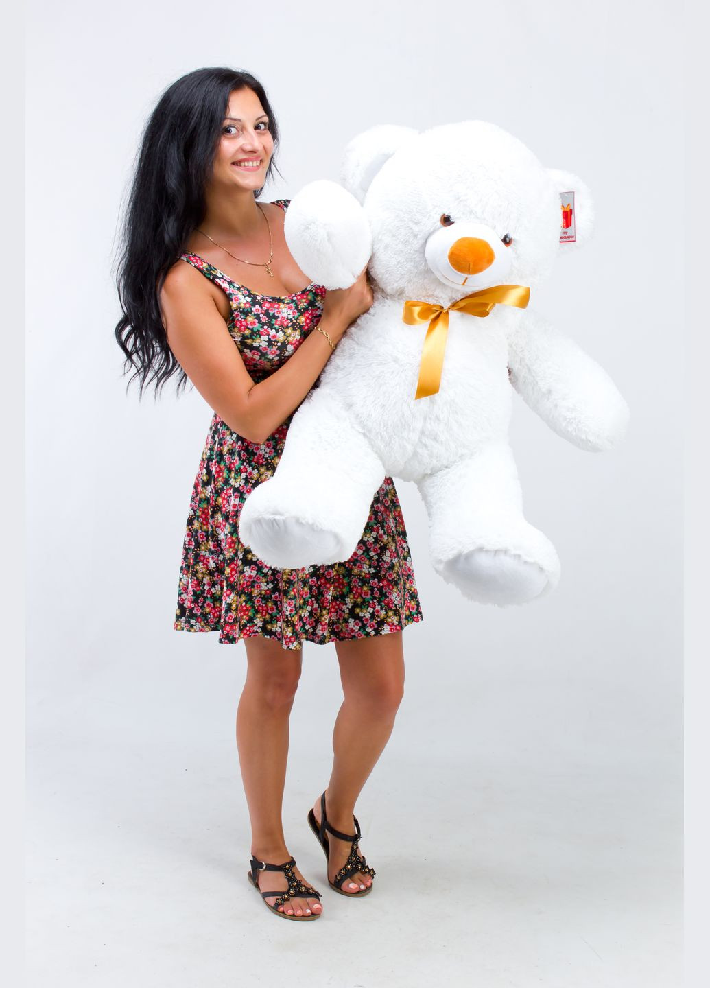 Мягкий медведь Томми 100 см Teddy Boom 225-01 (341322307)