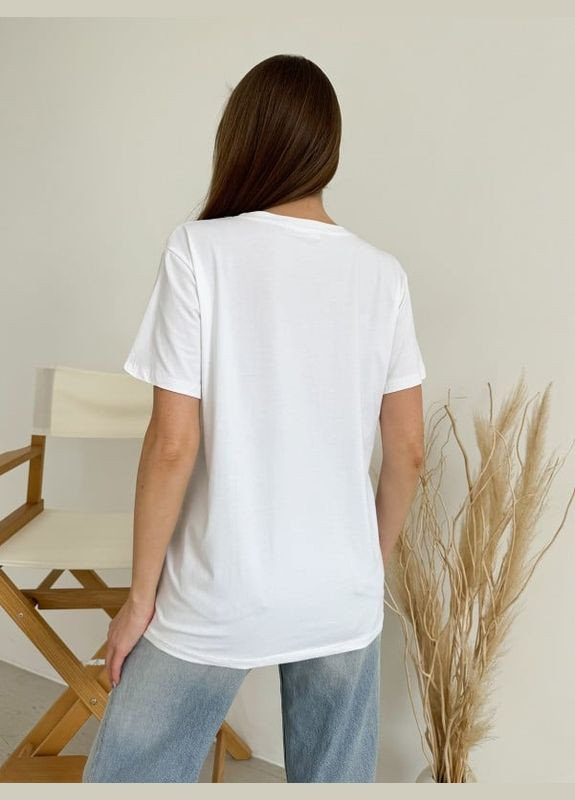 Белая летняя футболки Magnet WN20-620