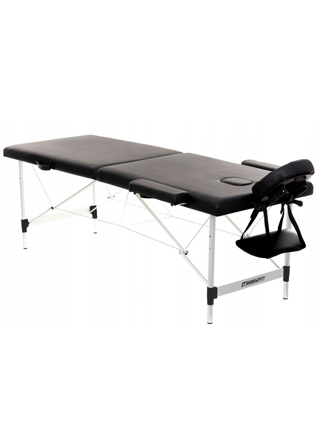 Масажний стіл ZenRest-2 кушетка складна Чорна з чохлом EasyFit (345714695)