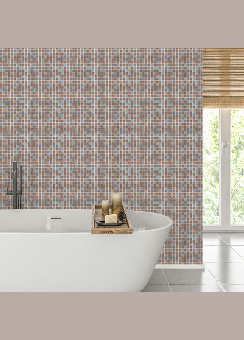 Самоклеюча поліуретанова плитка 235х235х1мм (D) SW-00001939 Sticker Wall (298284517)