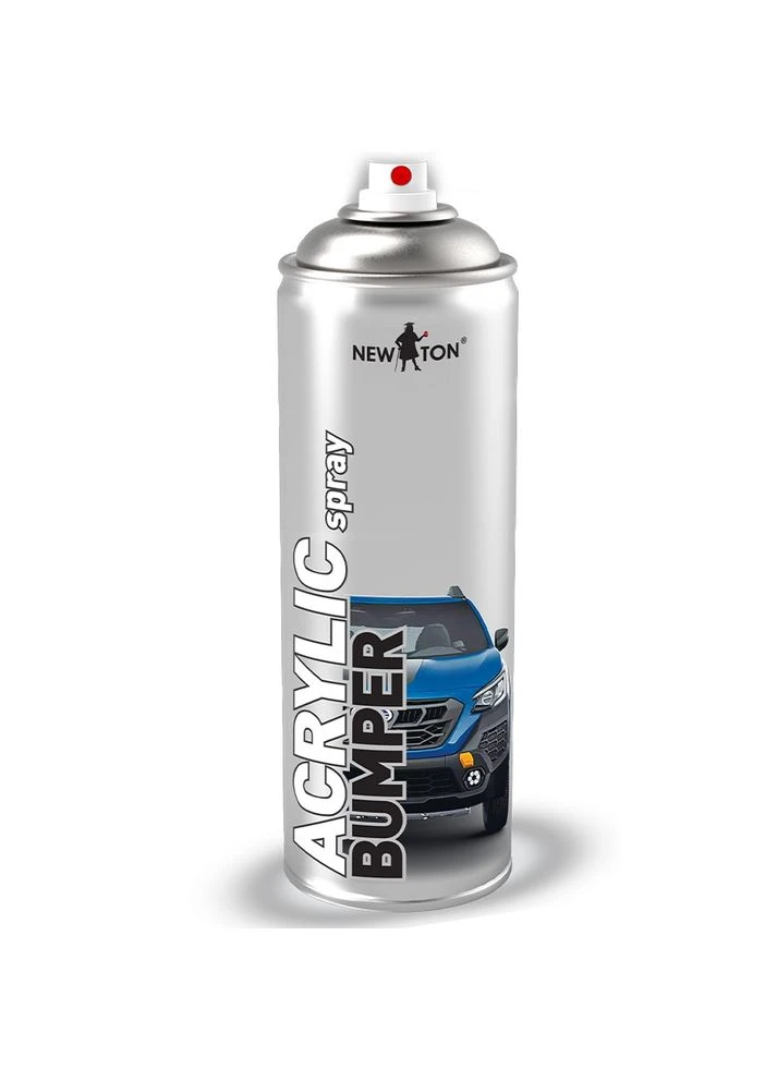 Краска Аэрозоль Акриловая Для Бампера Структурная Черная New Ton Acrylic Bumper Spray 500 мл Newton (385802895)