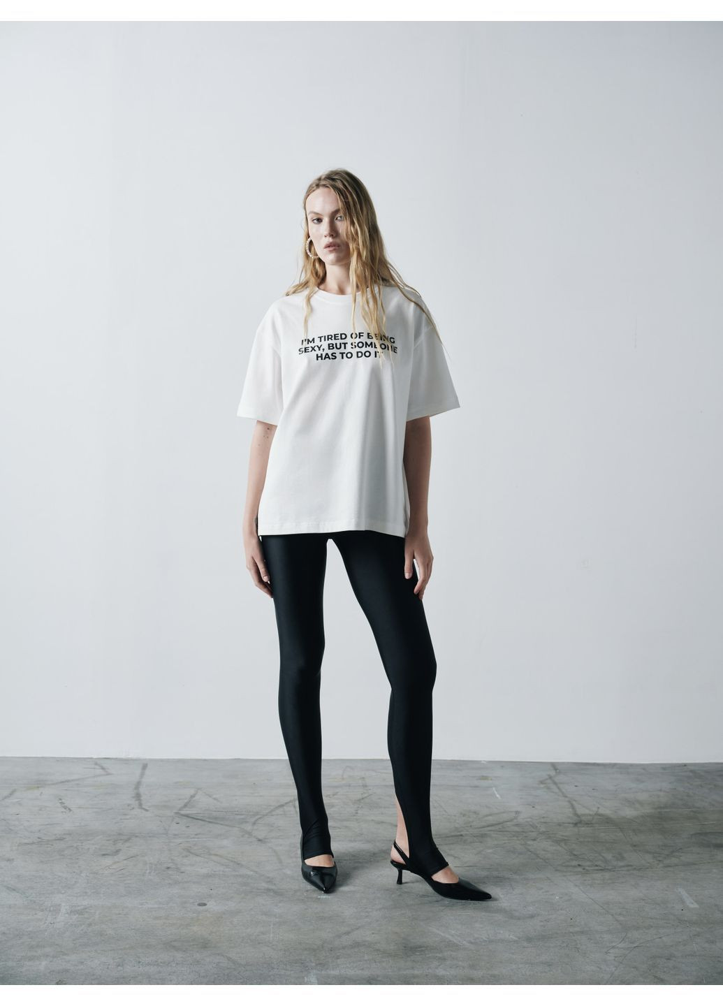 Футболка "TIRED OF BEING SEXY" TANGLE BRAND - (365590756)