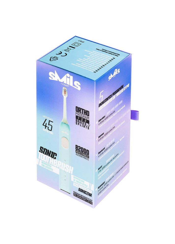 Электрическая зубная щетка SMILS Cloud (TOW017081) Vitammy (323089926)