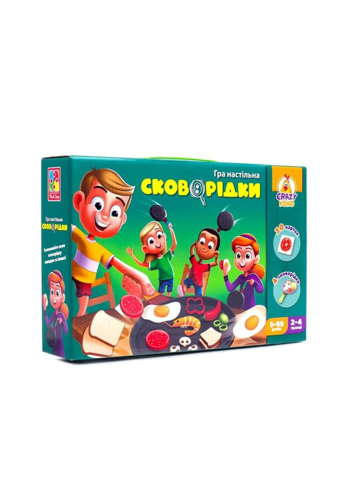 Настільна гра на швидкість Сковорідки VT2309-01 на рус. мовою Vladi toys (335005033)