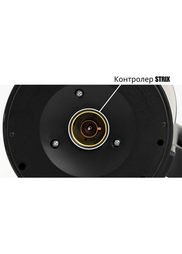 Электрочайник KTL-202 Black 1.5 л черный QUIN (365680699)