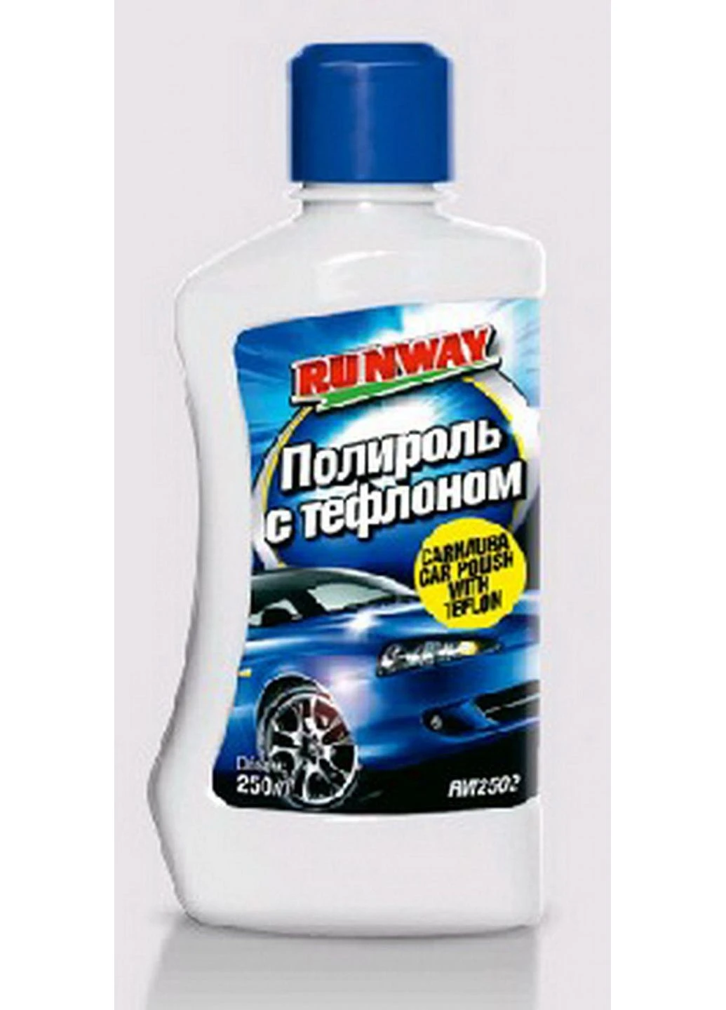 Полироль Metallic Car Polish With Teflon для металика з тефлоном RW2541 250мл Runway (369665124)