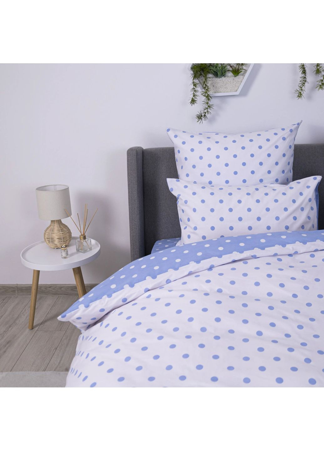 Постільна білизна Happy Sleep Light Blue Dots, 50x70 ТЕП (363133194)